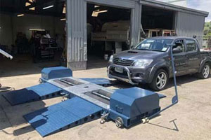 Aarbechtsprinzip vum Auto Brems Tester